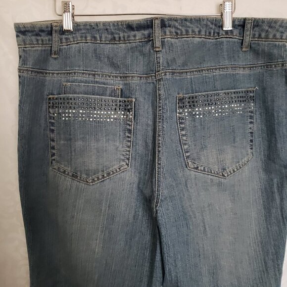 PENNINGTON'S Paris Fit Jeans Light Blue Straight Leg Size 16 Ladies Woma… - Picture 5 of 9
